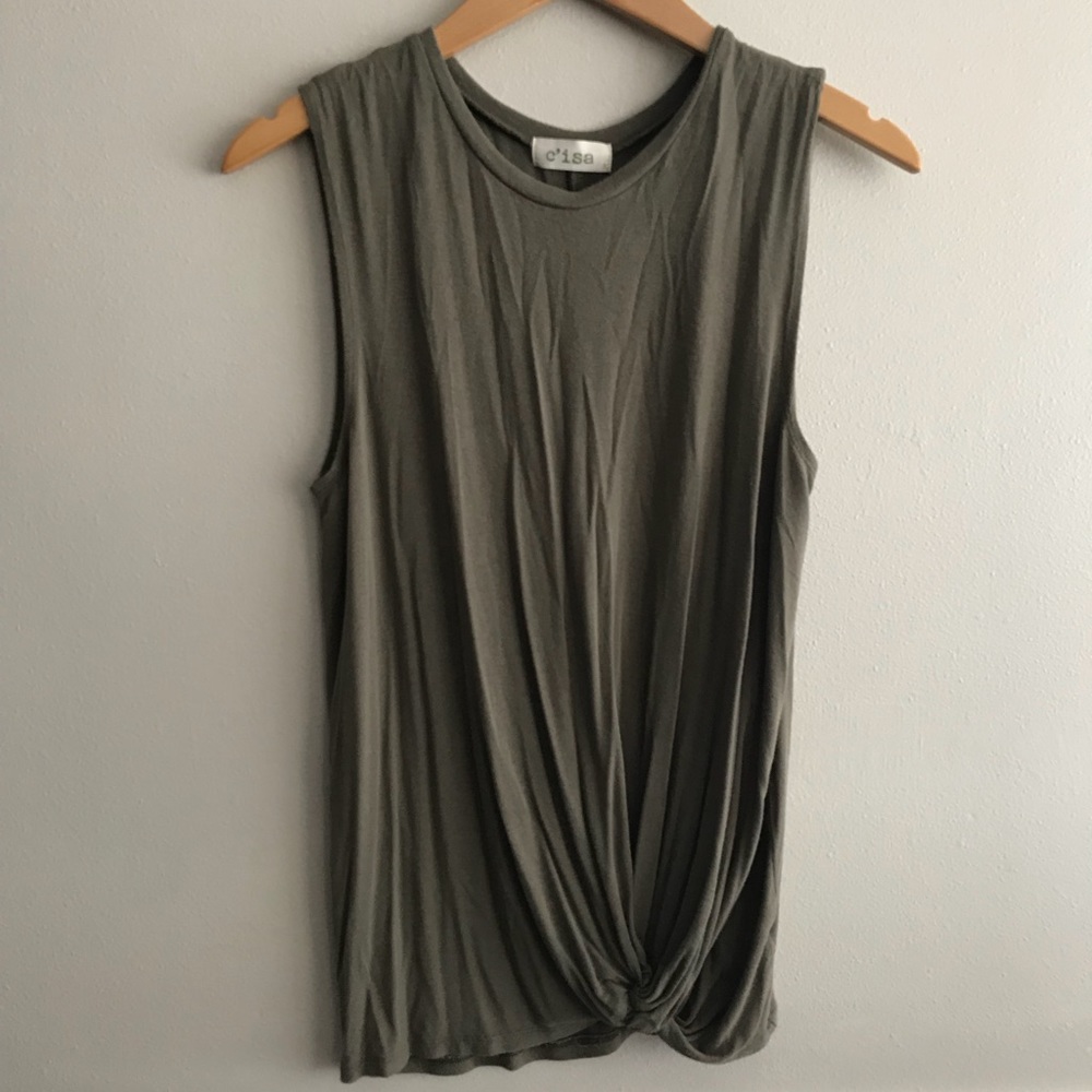 Army Green Knot Tank